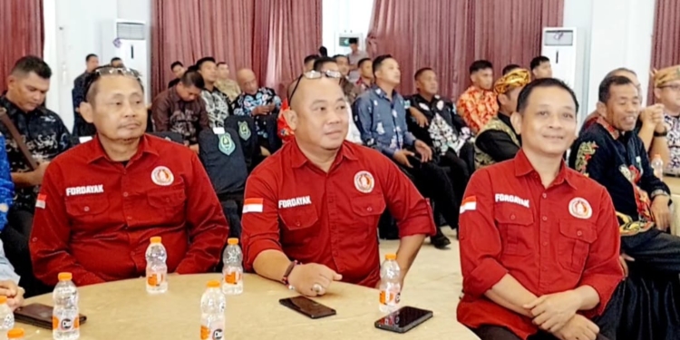 Hadiri Kenal Pamit Dandim 1011/ KLK, Fordayak Perkuat Sinergi untuk Kondusivitas Daerah