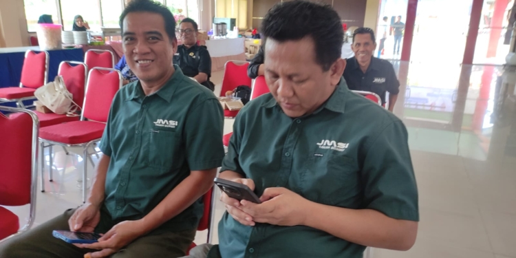 Hadiri Pelantikan JMSI Kalsel 2025-2030, Ketua JMSI Tanah Bumbu Siap Perkuat Sinergi Media Siber di Banua