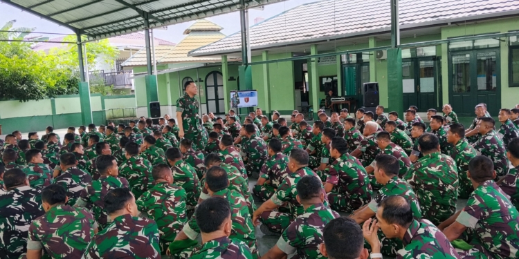 Pangdam XXII/Tambun Bungai Kunjungi Kodim 1006/Banjar, Tekankan Profesionalisme dan Dukungan Program Nasional