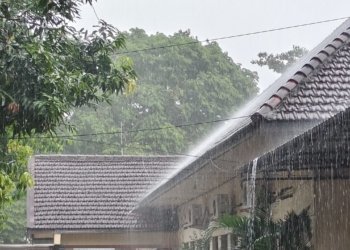 Kalsel Berpotensi Hujan Disertai Petir 10–16 Juni 2026