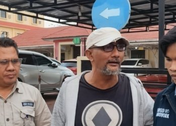 Babeh Aldo Diperiksa Ditreskrimsus Polda Kalsel