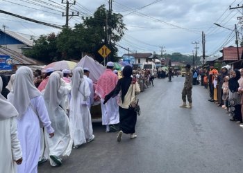 Ribuan Warga Meriahkan Pawai 1 Muharram di Cempaka, Gaungkan Bijak Bermedia Digital