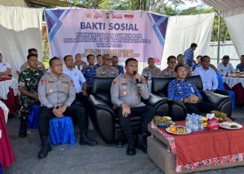 Sambut Hari Bhayangkara ke-80, Polres Tanah Bumbu Bangun Sumur Bor untuk Atasi Krisis Air Bersih