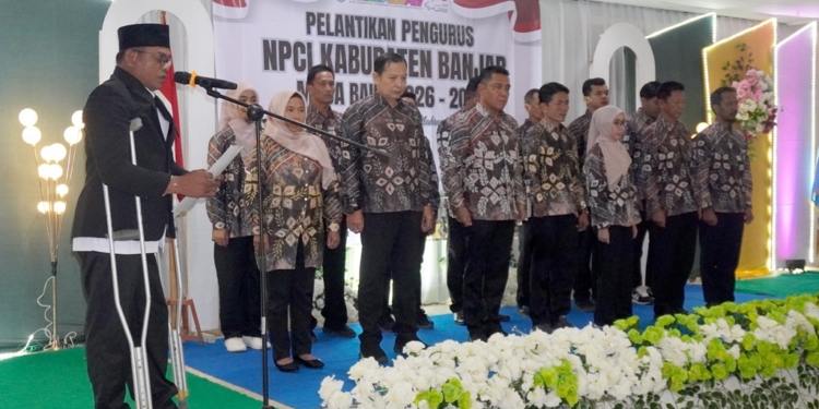 Pengurus Baru NPCI Kabupaten Banjar Resmi Dilantik, Siap Perkuat Pembinaan Atlet Disabilitas