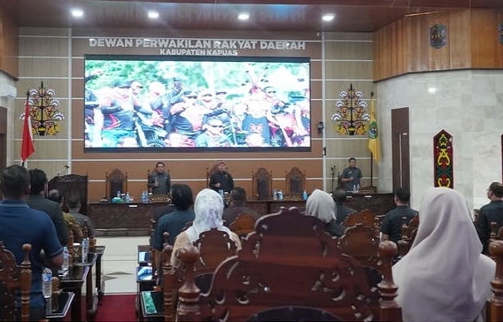 DPRD Kapuas Gelar Rapat Paripurna ke-4 Masa Persidangan II Tahun 2026