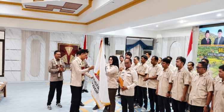 Pelantikan DPD Tani Merdeka Indonesia Kabupaten Banjar, Siap Kawal Program Ketahanan Pangan hingga Pelosok Desa