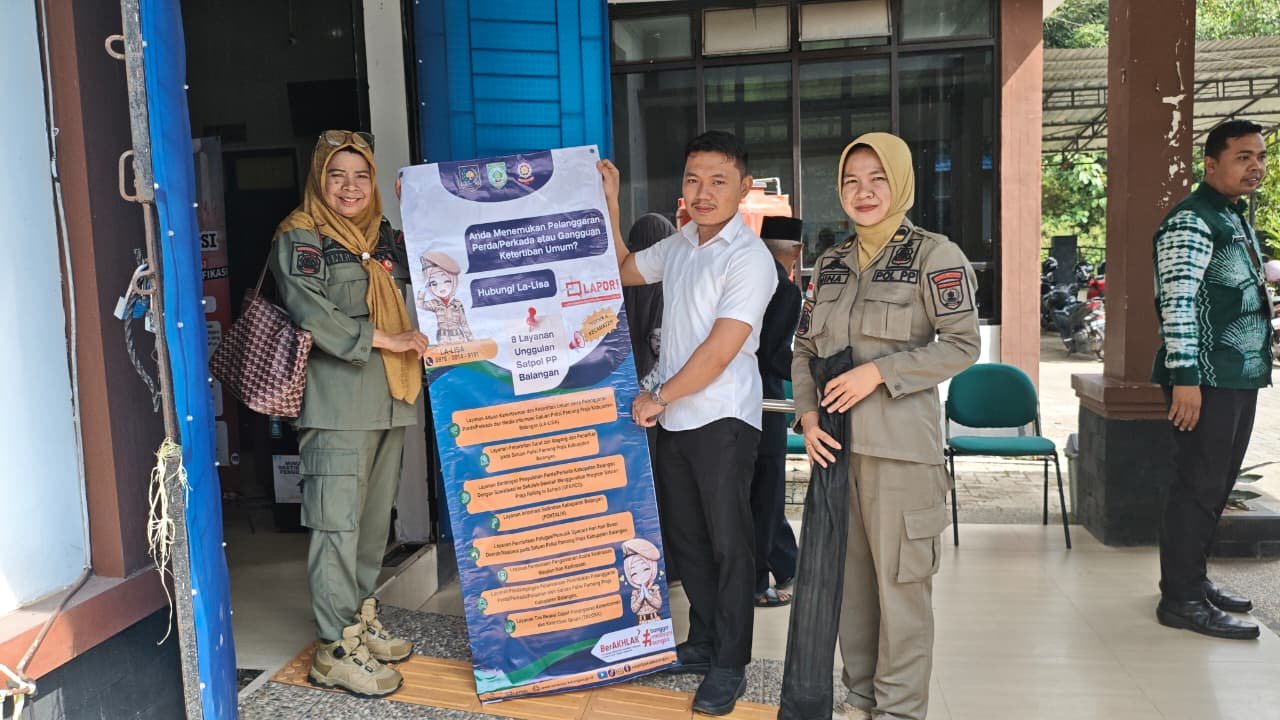Satpol PP Balangan Perkuat Pelayanan Publik Lewat Lima Inovasi Berbasis Teknologi
