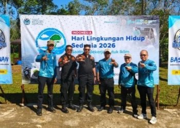 Antisipasi Banjir dan Longsor, BPBD dan Forum PRB Balangan Bentengi Aliran Sungai Lewat Aksi Ekstrem