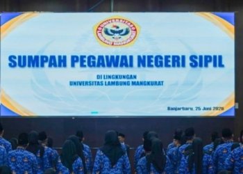 Pengambilan Sumpah 187 PNS, Rektor Tekankan Integritas dan Loyalitas
