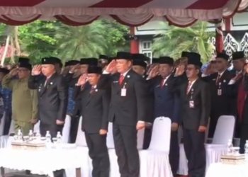 Wakil Ketua II DPRD Kapuas Hadiri Upacara Peringatan Hari Lahir Pancasila