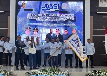 Pemkab Kotabaru Hadiri Pelantikan JMSI Kalsel 2026–2031 Dukung Penguatan Media Siber
