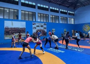 UPI Wrestling Invitation Jadi Ajang Uji Kemampuan Pegulat Muda Kalsel