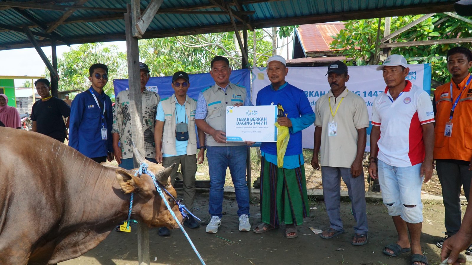 843 Keluarga Prasejahtera di Kalselteng Rasakan Manfaat Program Tebar Daging Berkah