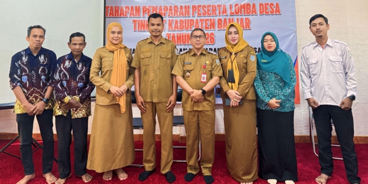 Desa Pandak Daun Tunjukkan Inovasi dan Semangat Gotong Royong dalam Lomba Desa Kabupaten Banjar 2026