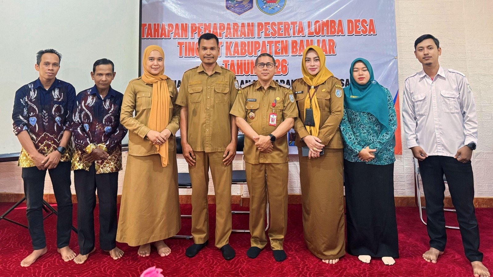 Desa Pandak Daun Tunjukkan Inovasi dan Semangat Gotong Royong dalam Lomba Desa Kabupaten Banjar 2026
