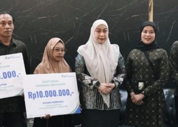 Pemkot Banjarbaru Tegaskan Pentingnya Jaminan Sosial Lewat Penyerahan Santunan BPJS Ketenagakerjaan