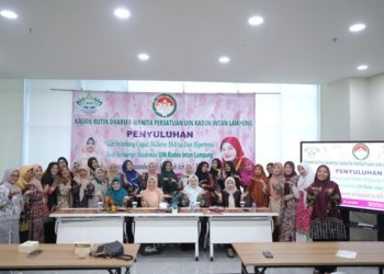 DWP UIN Raden Intan Lampung Edukasi Gizi Seimbang, Ingatkan Akademisi Waspadai Diabetes dan Hipertensi
