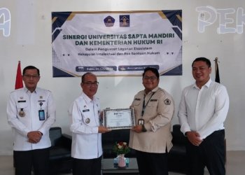 Univsm Gandeng Kementerian Hukum, Perkuat Perlindungan Inovasi dan Perluas Layanan Bantuan Hukum di Balangan