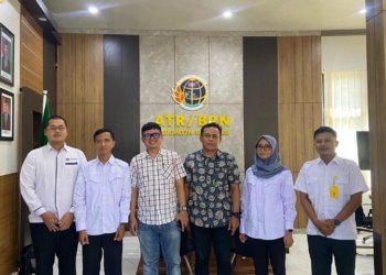 Kantah Kotabaru dan PT Mahakarya Geo Survey Satukan Langkah, Siapkan PTSL ILASPP 2026 Lebih Tepat Sasaran