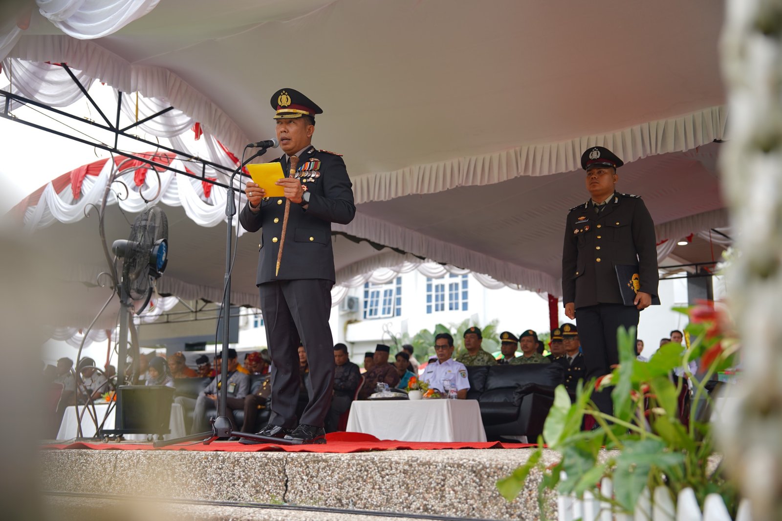 Hari Bhayangkara ke-80, Polres Balangan Tegaskan Komitmen Tingkatkan Pelayanan dan Pengabdian untuk Masyarakat