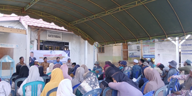 Sosper DPRD Kalsel di Desa Gunung Batu Jadi Ajang Serap Aspirasi, Warga Usulkan Jalan, PJU Hingga Air Bersih