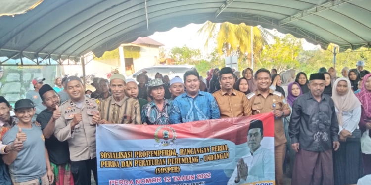 Sosper DPRD Kalsel di Desa Gunung Batu Jadi Ajang Serap Aspirasi, Warga Usulkan Jalan, PJU Hingga Air Bersih