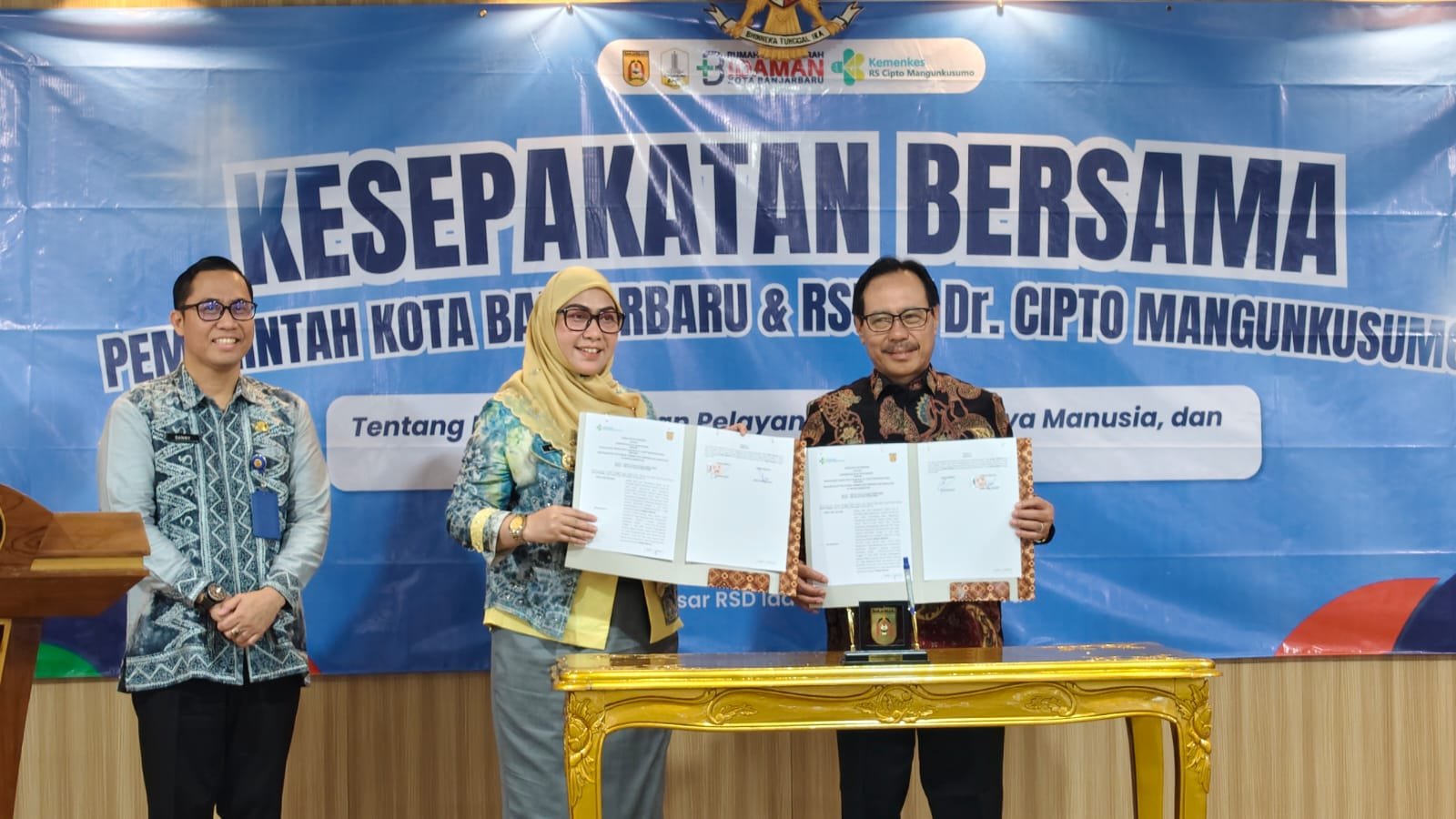 MoU dengan RSCM, RSDI Banjarbaru Perkuat Layanan, SDM, dan Tata Kelola