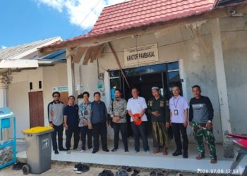 BPBD Banjar Salurkan Tandon Air Bersih ke Desa Gunung Batu, BPBPK Kalsel Tinjau Langsung Lokasi Kekeringan