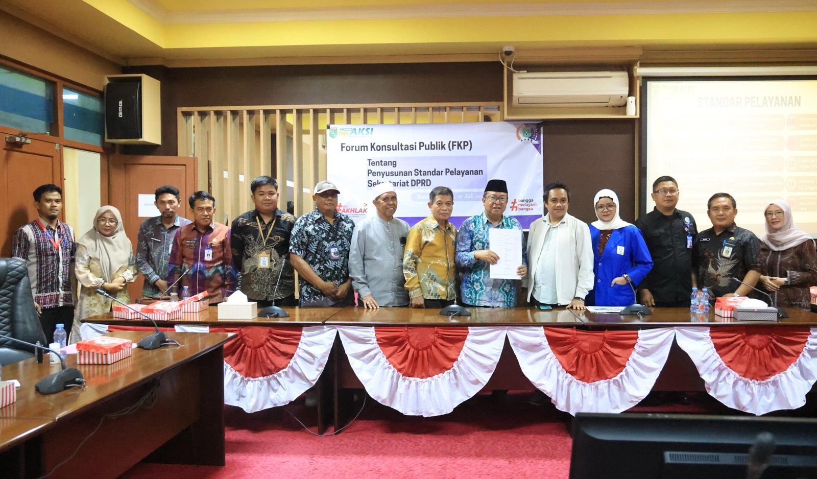 Sekretariat DPRD Tanah Bumbu Gandeng Lintas Sektor Susun Standar Pelayanan Publik yang Optimal