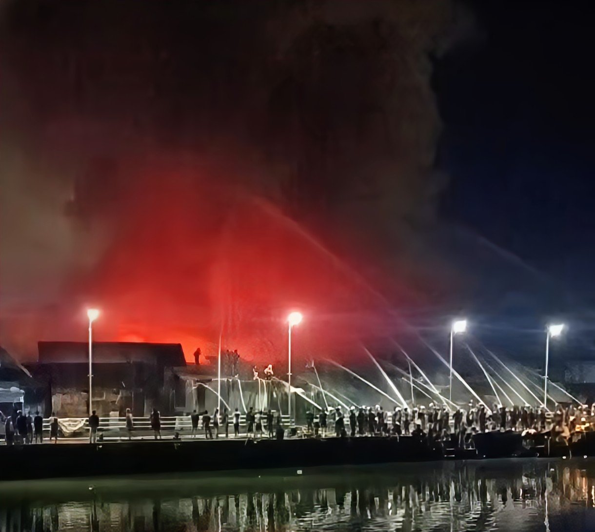 Banjarmasin 3 kali Terbakar Dalam Semalam