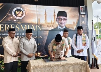 Menteri Haji Resmikan Gedung Baru Asrama Haji Embarkasi Banjarmasin