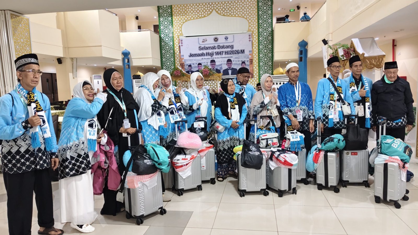 Pelayanan Jemaah Umrah di Asrama Haji Embarkasi Banjarmasin Akan Terapkan One Stop Service