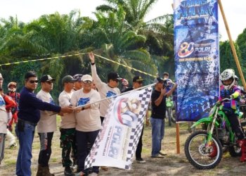 Ratusan Rider dari Berbagai Daerah Ramaikan Trabas Explore Pulau Laut 2026