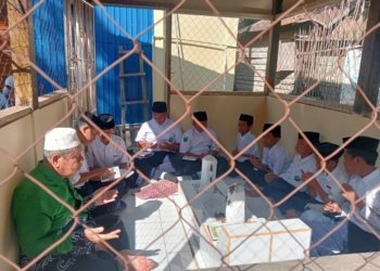 MATAMUDA MTs Al Barkah Diawali Apel dan Ziarah Makam Pendiri, Tanamkan Semangat Hubbul Wathan dan Keteladanan Pendidikan