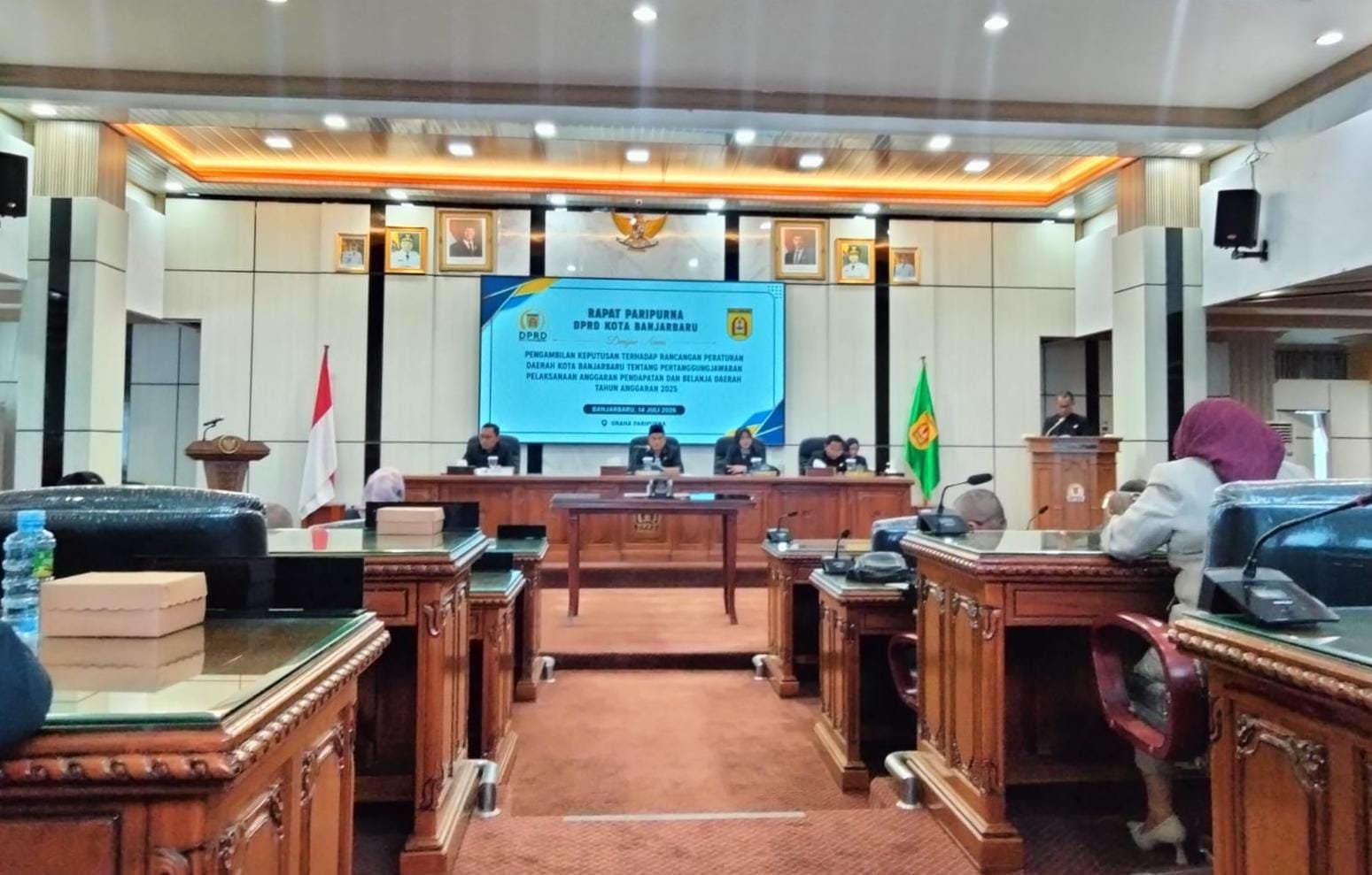 DPRD Banjarbaru Setujui Raperda Pertanggungjawaban APBD 2025, Pemkot Catat Surplus Rp91,79 Miliar