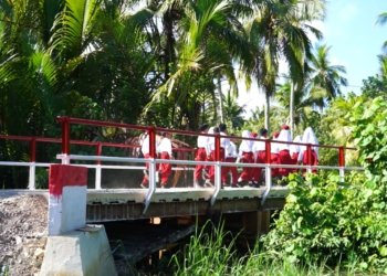 Rampung 100 Persen, Jembatan Garuda Karya Kodim 1022 Tanah Bumbu di Desa Tanete Resmi Hubungkan Urat Nadi Ekonomi