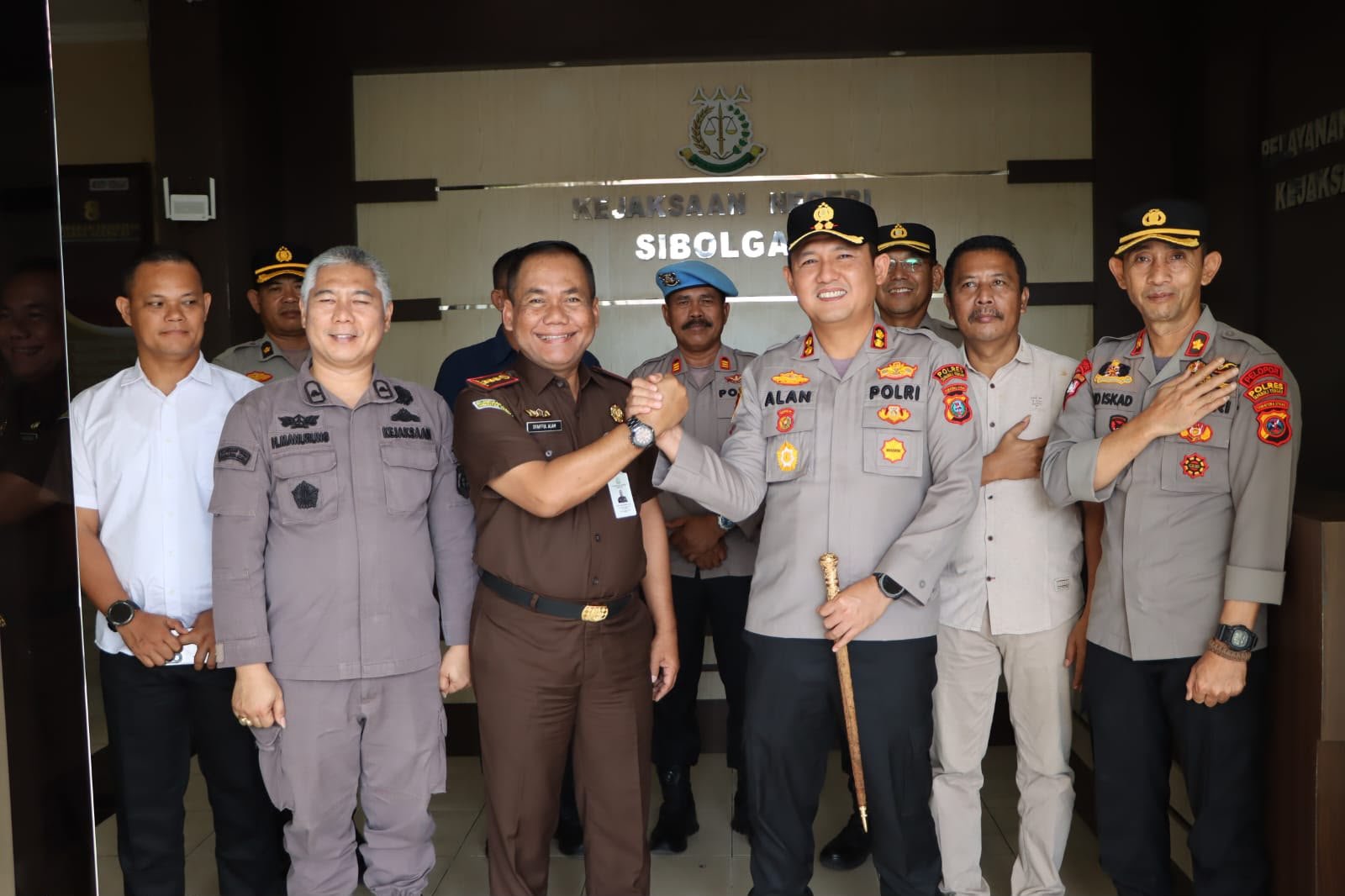 Kapolres Tapteng Perkuat Sinergi dengan Kejari Sibolga
