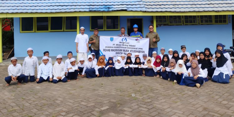 PT Merge Mining Industri Rehabilitasi Madrasah di Rantau Bakula