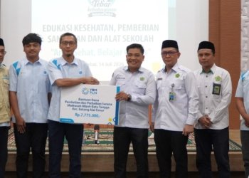 Tebar Kebahagiaan Muharram, YBM PLN Berbagi Santunan dan Edukasi Kesehatan di Batulicin dan Barabai