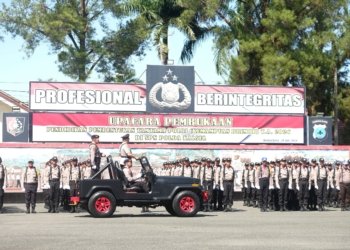 SPN Polda Kalsel Mulai Didik 700 Calon Tamtama Brimob dari Seluruh Indonesia