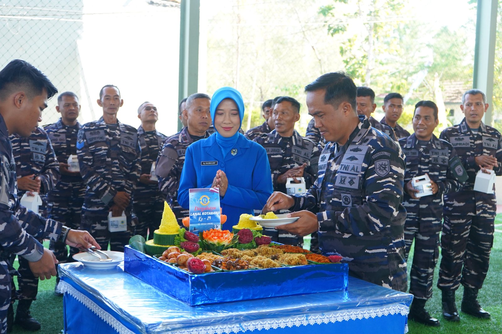 29 Tahun Mengabdi, Lanal Kotabaru Perkuat Pengamanan Laut Kotabaru-Tanah Bumbu dan Tingkatkan Sinergi dengan Masyarakat
