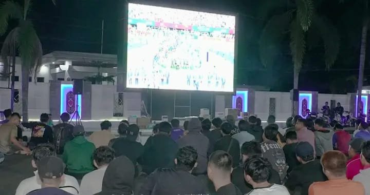Legislator Kapuas ini Apresiasi Pemkab Gelar Nonton Bareng Piala Dunia