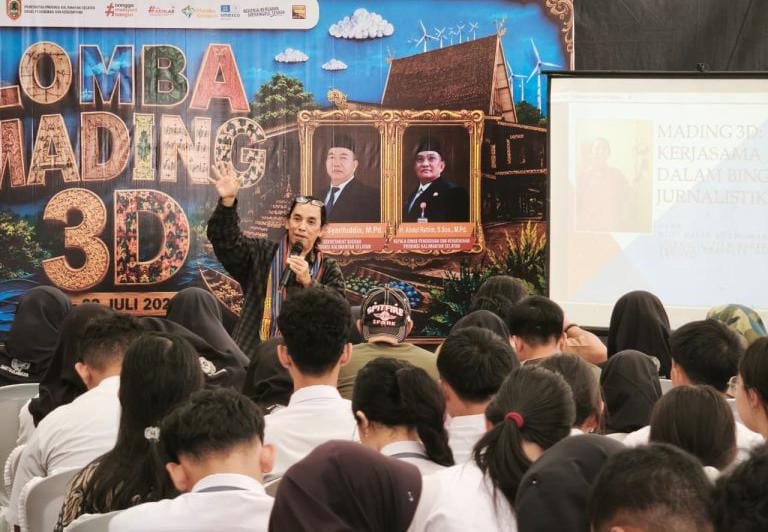 16 Sekolah Ramaikan Lomba Mading 3D Museum Wasaka