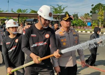 Polres Tanah Bumbu Gelar Apel Siaga Karhutla 2026, Pastikan Personel dan Peralatan Siap Hadapi Musim Rawan Kebakaran