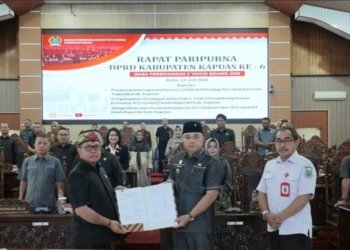 DPRD Kapuas Sahkan 9 Raperda, RTRW 2026–2046 Belum Disetujui