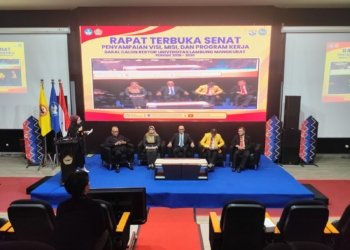 Empat Bakal Calon Rektor ULM Sampaikan Visi dan Misi, Senat Siapkan Penyaringan Tiga Nama Terbaik