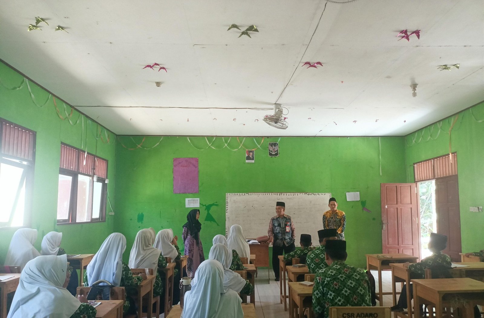 Pengawas Madrasah Pastikan MATAMUDA dan KBM di MTs Al Barkah Berjalan Sesuai Ketentuan