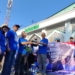 Partai Demokrat Banjarbaru Kompak Bersihkan, Cat hingga Tanami Pohon di Masjid Darul Huda