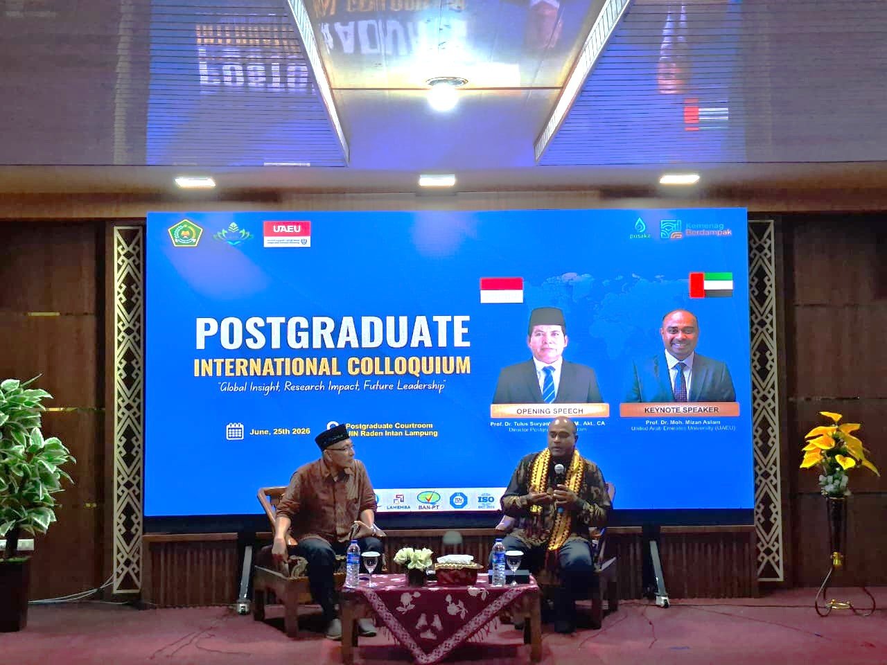 Mahasiswa Pascasarjana UIN Raden Intan Uji Kualitas Riset Bersama Akademisi UAE, Perkuat Daya Saing Global