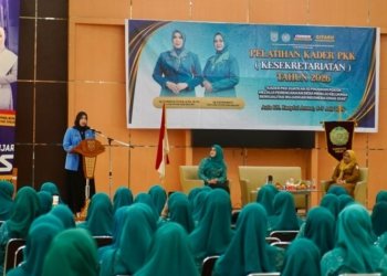 Tingkatkan Kapasitas Kader, TP PKK Banjar Gelar Pelatihan Kesekretariatan untuk Perkuat Perencanaan Desa